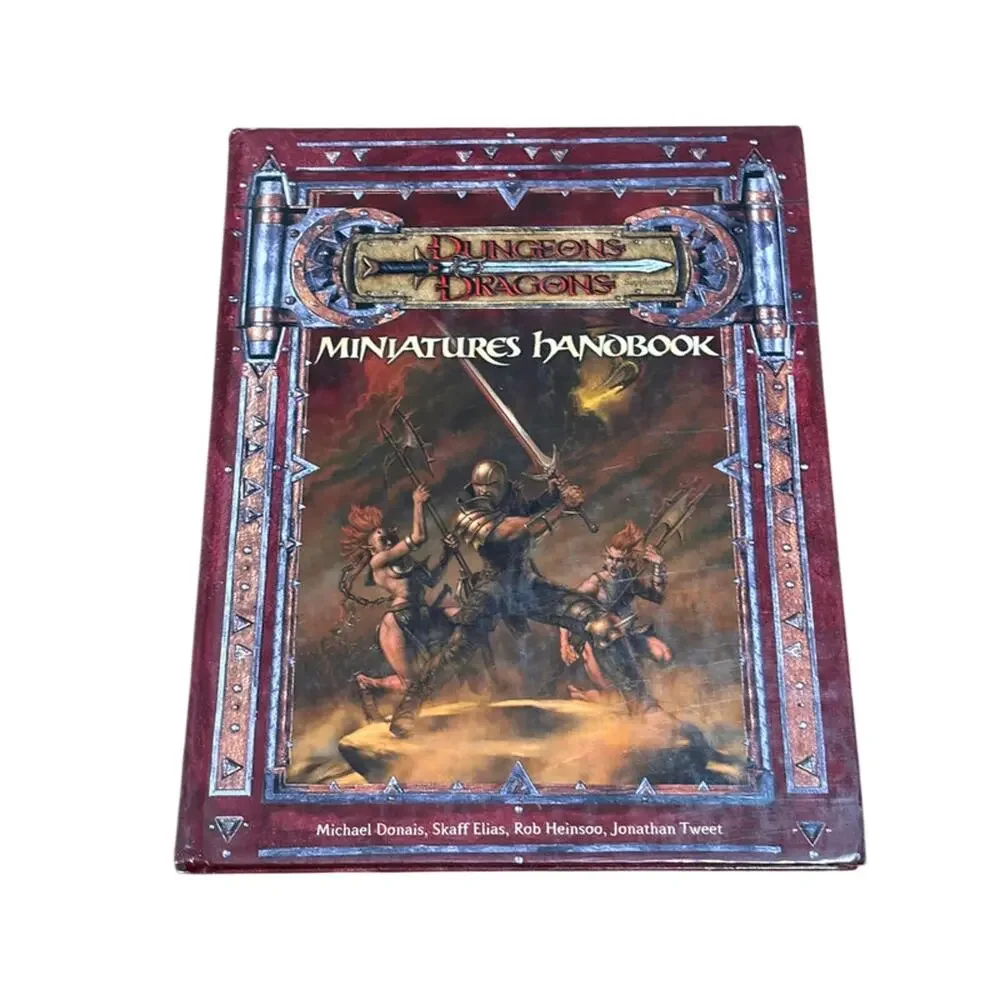 Dungeons And Dragons  - Minatures Handbook 2003 WOTC d20 HC RPG